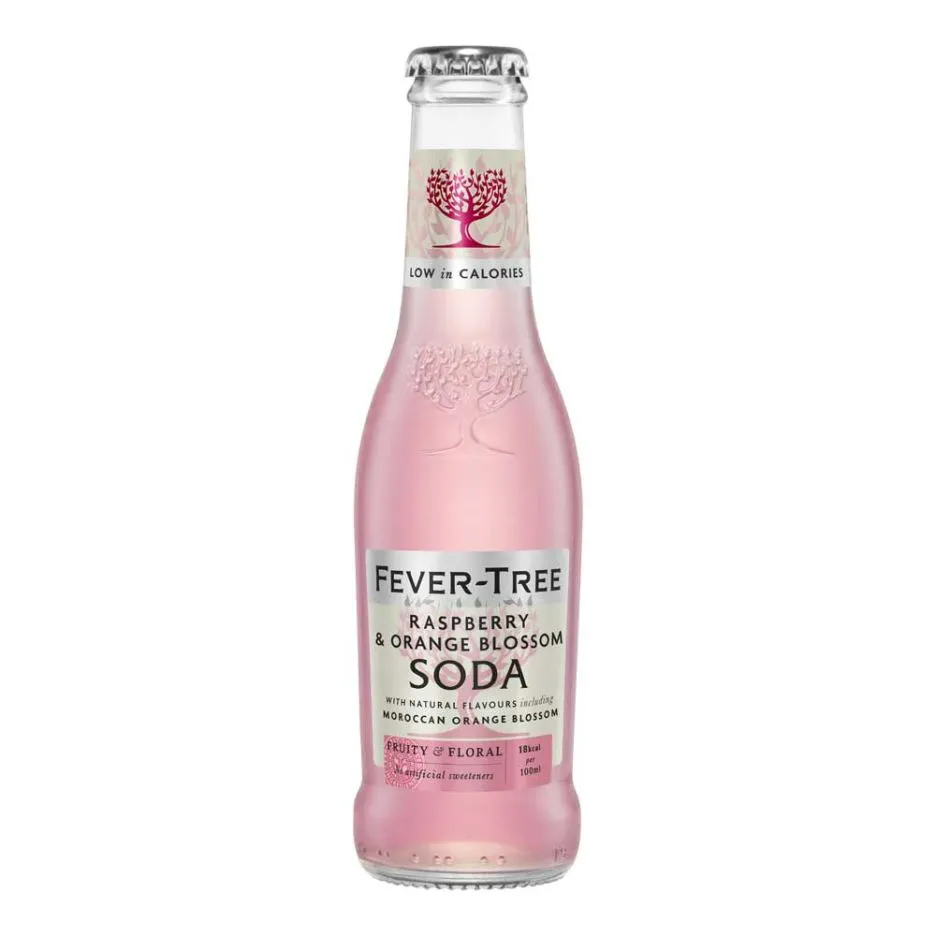 Fever Tree Raspberry & Orange Blossom Soda Water
